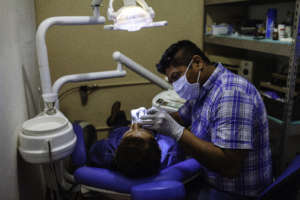 Good dental care helps, even in a small clinic