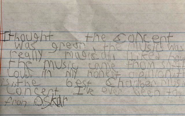 A favorable review from 9-year-old Oskar!