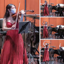 Protege Violinist Anna Lee delights audiences