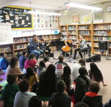 Artists-in-Residence Dover Quartet at Ventura Park