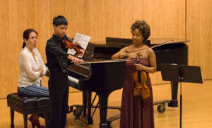 Harlem Quartet violinist Melissa White masterclass