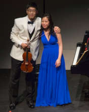 Soovin Kim, violin and Gloria Chien, piano