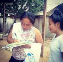 Women gathering names for PAP smear campaign - 2