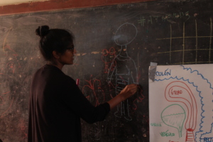 Our partner Shilpa, explaining cancer