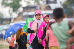 Humanitarian aid for Rohingya families