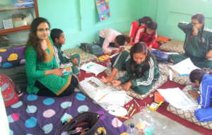 students are showing their creativity