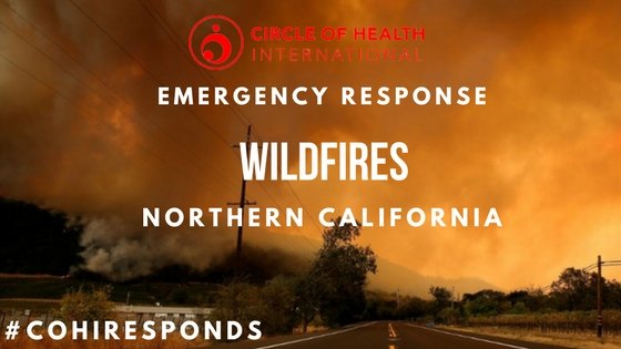 COHI Responds: Northern California Wildfires