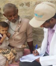 Yahya and Muhammad at his son's last check up.