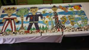 Children's drawings getting permanence