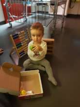 Martynas `s playing at the hospital of Switzerland