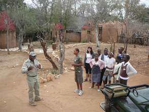 Makalali staff explaining why caring for wildlife