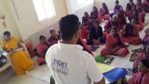 Training front-line healthcare workers.