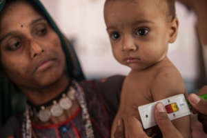 Screening children.
