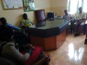 Meeting with teachers