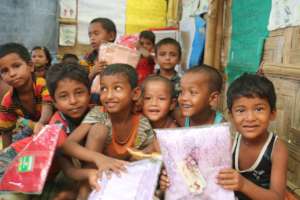 Distribution of Eid Clothes