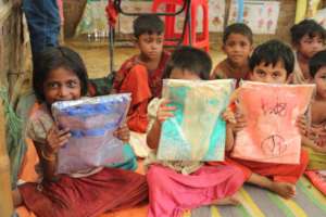 Distribution of Eid Clothes