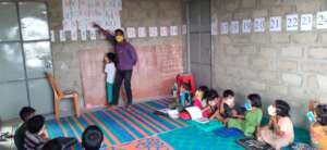 Learning center in Bhasan Char