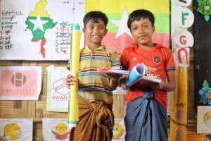 distribution of educational materials