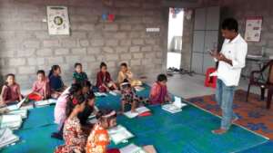 Learning center in Bhasan Char