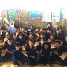 Marwa and Abeer from Oman