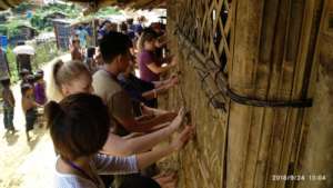 Harvard students study Rohingya shelters