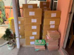 Books provided by UNICEF