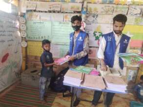 Books distribution
