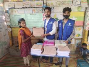Books distribution