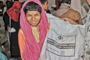 Ramadan food distribution