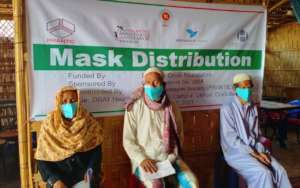 Sewing & distribution of masks