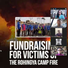 Virtual fundraiser for fire victims