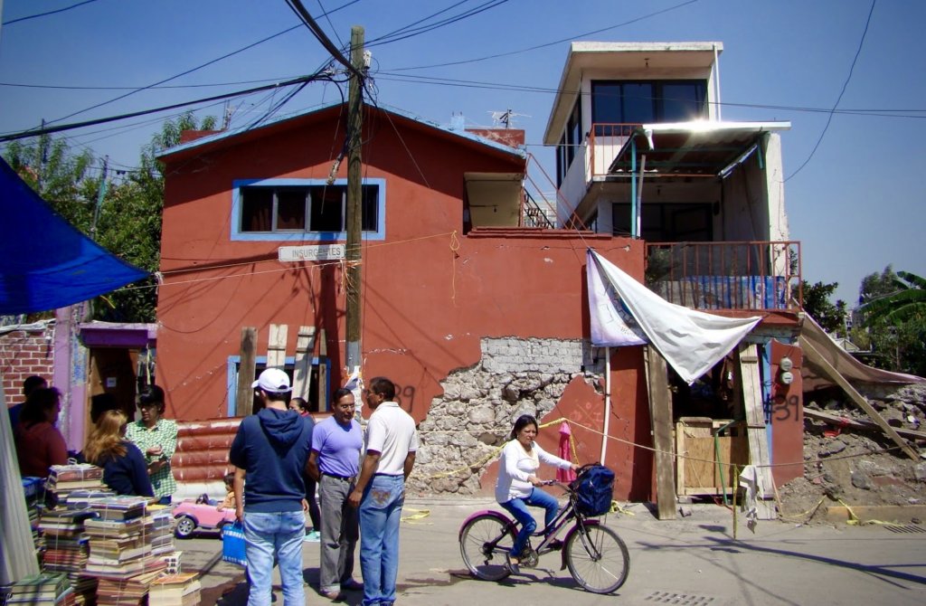 Temporary School in Xochimilco, Mexico City