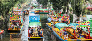 Trajinera Boats of Xochimilco