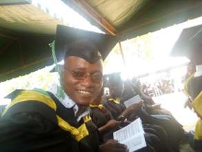 Lazaro at his graduation