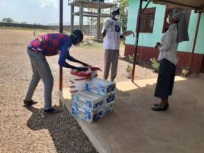 Delivering Hygiene Supplies to MMM Hospital
