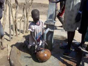 With a well in her village, she can go to school