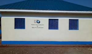 WFSS built latrines at Zogolona School