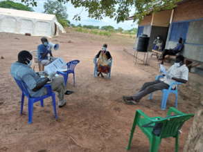 Staff at Akorok PHCC receive training