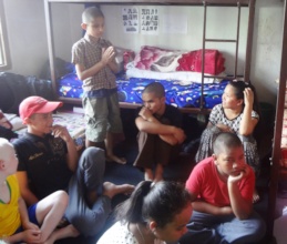 Children giving introduction