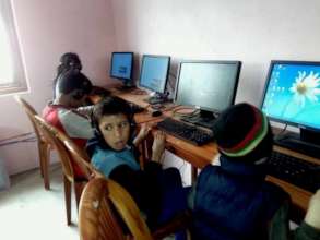 Children in Computer lab