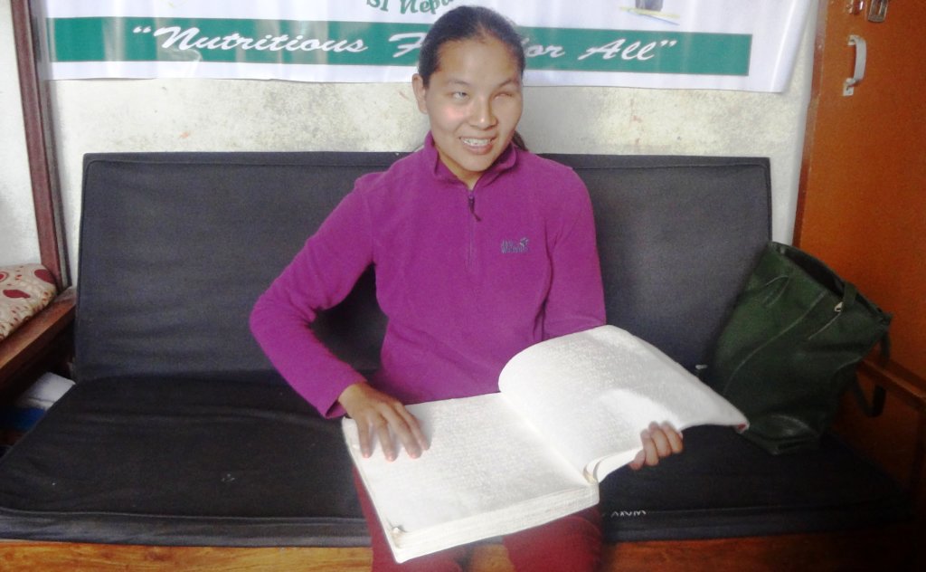 Help educate  visually impaired children