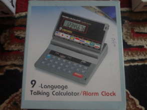 Talking calculator