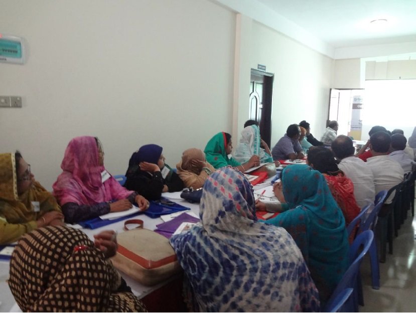 Listening attentively