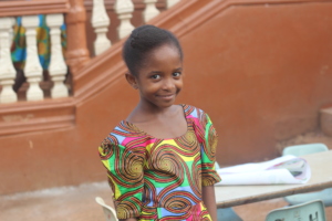 Aminata has enjoyed school this year thanks to you