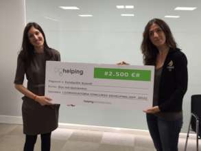 Donation for two animal therapy scholarships