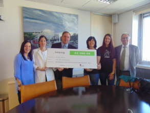 Our donations are chossing by our web users