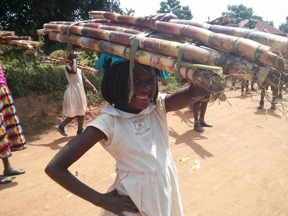 Christmas gifts for 100 poor children in Uganda