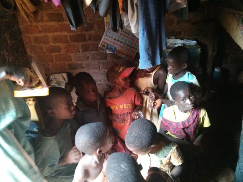 Build a house for a widow of eight in Uganda