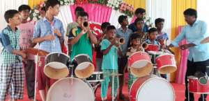 Music class to stop child labor