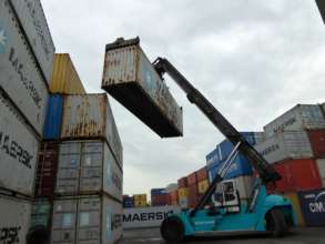 First there was a container